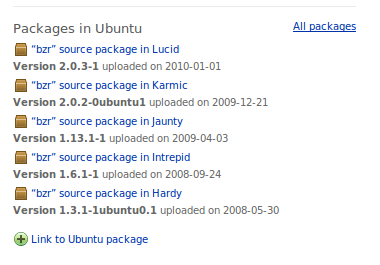 alt packages in Ubuntu portlet (packages)